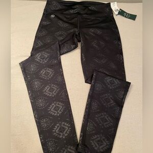 Ralph Lauren Black Patterned Women Jeggings